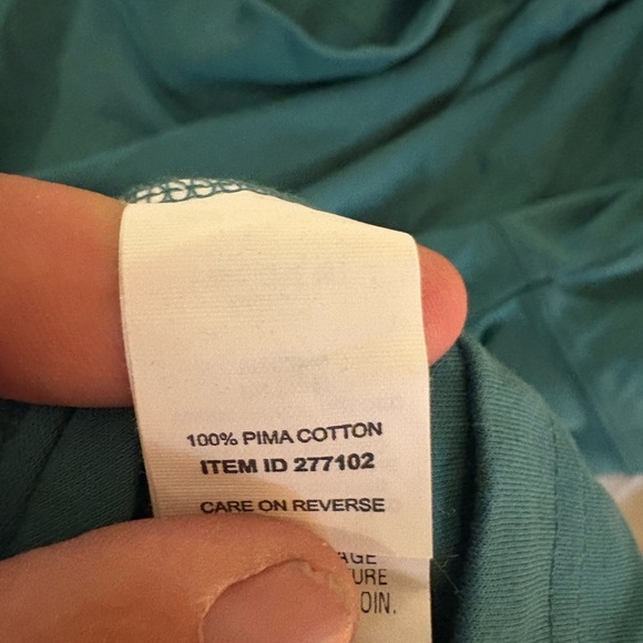 L.L. Bean Men’s mock neck Green Long Sleeve Top size XXL - Picture 6 of 6